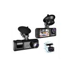 1080P Ön-Arka 3 Kameralı 1.2”HD Ekran ve G Sensörlü Akıllı Araç Kamerası -S1-