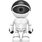 1080p Robot Görünümlü Bebek Bakıcı Wifi IP Güvenlik Kamerası Kablosuz Gece Görüşlü