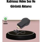 1080P Ultra Hd Kablosuz Ekran Yansıtma Dongle - Miracast / Airplay / Dlna