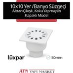 10CMX10CM Yer ve Banyo Süzgeci – 50MM Alttan Çıkışlı Model