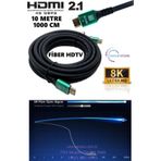 10k 8k Hdmı Kablo Fiber Premium Tv Gaming Playstation Xbox Uydu V2.1