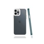 10Line Aksesuar İphone 12 Pro Max Uyumlu Zore Mima Kılıf-Koyu Yeşil