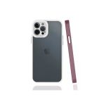 10Line Aksesuar İphone 12 Pro Max Uyumlu Zore Mima Kılıf-Mürdüm