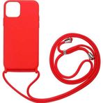 10Line Aksesuar İphone 12 Pro Uyumlu Zore Ropi Kılıf-Kırmızı