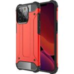 10Line Aksesuar İphone 13 Pro Uyumlu Zore Crash Silikon Kılıf-Kırmızı