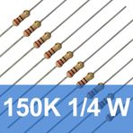 10'lu 150K 1/4W Direnç