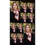 10'lu Beyaz Mavi Masal Atatürk Fotoğraflı ve Imzalı Türk Bayraklı Kravat / Eşarp / Fular - 001-Beyaz