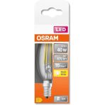 10'Lu Led Value 4W Clb40 Sarı Işık 2700K E14 Duy Filament Mum Buji Ampul