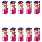 10'lu Osram Value B40 4.9W 827 2700K Sarı Renk E14 Mum LED Ampul