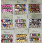 10lu Şekilli Ahşap Mandallar 3.5cm ( 10lu Set-10 Paket)