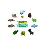 10'lu set aksolotl baykuş kurbağa köpek balığı eşek aslan
