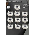 10’lu Set Skoçlu Küllük 8 Cm Paslanmaz Çelik Kül Tablası Sigara Küllüğü