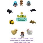 10lu Set Tombul Kedi,tombul Arı, Farecik, Aşk Kuşu Pembe - Mavi,kurabiye Adam,penguen,ördek,tavuk