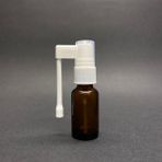 10ML Kahverengi Ağız Spreyli Şişe, 24 Adet, Oral Sprey, Ecza Şişesi, Boş Cam Şişe