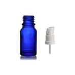 10ML Mavi Cam Serum Pompalı Şişe, 12 Adet, Pompalı Şişe, Medikal Şişe, Cam Şişe,
