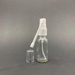 10ML Şeffaf Cam Şişe, Ağız Spreyli Şişe, 12 Adet, Oral Sprey, Ecza Şişesi, Boş Cam Şişe