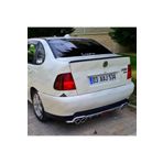 10oto Vw Volkswagen Polo Classic Difüzör Siyah Universal Plastik 4 Çıkış Egzoz Görünümlü _ Siyah