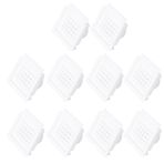 10pcs Arı Kivisi Giriş Kapıları, Arı Kabuğu Kükürt Kutusu Havalandırma Açılış Penceresi Arı Arı Yuvaları Arı Malzemeleri Arıcılar İçin Arı Kivisi Ekipmanları Arıcılık Aracı (WHITE)