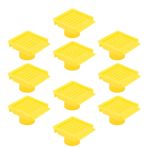10pcs Arı Kivisi Giriş Kapıları, Arı Kabuğu Kükürt Kutusu Havalandırma Açılış Penceresi Arı Arı Yuvaları Arı Malzemeleri Arıcılar İçin Arı Kivisi Ekipmanları Arıcılık Aracı (YELLOW)