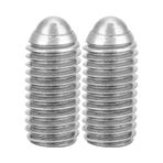 10pcs, Paslanmaz Çelik İplik Hex Socket Yay Topu Piston vidası, Tıbbi Ekipmanlarda Yaygın Olarak Kullanılan, Yağlama ekipmanları, Pnömatik Aletler (*20 (10 adet))