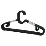 10Pcs Plastik - Antrasit Gri Elbise Askısı (4887)