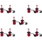 10X H4 Hb2 9003 2200W 330000LM 4 Taraflı LED Far Kiti Hi/lo Güç Ampulleri 6000K (Yurt Dışından) - Aydınlatma ürünleri