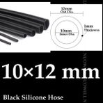 10X12MM Tarzı 100CM 100CM Iç Çap 2-16MM Gıda Sınıfı Siyah Silikon Boru Hortum Isıya Dayanıklı Esnek Silika Jel Boru Akvaryum Esnek Oksijen Pompası Hortumu (Yurt Dışından) - Sıhhi Tesisat Araçları