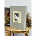 10X15 cm Fotoğraf Kapasiteli Şık Koton Albüm