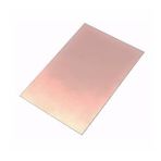 10x15cm Tek Yüz Bakır Plaket Pcb Elektronik Baskı Devre Prototip Test Deney Deneme Kartı FR4 Levha