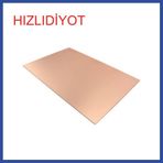10X20 Fr2 Bakır Baskı Devre Plaketi