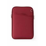 11" - 12'' İnç Uyumlu Tablet Kılıfı Bordo Omuz Askılı Tablet Çantası