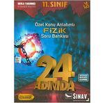 11. Sınıf Fizik 24 Adımda Özel Konu Anlatımlı Soru Bankası Sınav