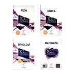 11. Sınıf Sayısal Soru Bankası Seti Matematik, Fizik, Kimya, Biyoloji (Yeni Baskı)