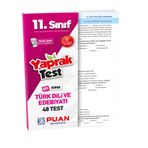 11. Sınıf Türk Dili Ve Edebiyatı Akıllı-Test Puan Yayınları