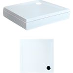 110 x 110 Kare Panelli Duş Teknesi H:17 cm
