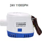 1100GPH 24V Dc Otomatik Filo Pompa Gph Otomatik Dalmalı Tekne Su Pompası, Tekne Aksesuarları Marin Elektrikli Pompa (Yurt Dışından) - Sıhhi Tesisat Araçları