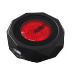 1100W Elektrikli Isıtıcı Çay Yapma Makinesi Dokunmatik Akıllı Çok Fonksiyonlu Elektrikli Çay Ocağı Mini Isıtma Fırını 220V,Black