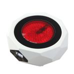 1100W Elektrikli Isıtıcı Çay Yapma Makinesi Dokunmatik Akıllı Çok Fonksiyonlu Elektrikli Çay Ocağı Mini Isıtma Fırını 220V,White