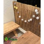 110CM Yükseklik x 250CM Genişlik Bambu Kamış Hasır Çit Dekoratif Bahçe Balkon ve Duvar Çiti Reed Fence