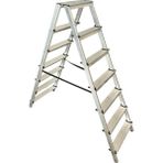 111 Merdiven 7+7 Çift Çıkışlı Ev Tipi Alüminyum Merdiven - 152 cm