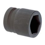 1113067027 27 Mm1/2" Altı Köşe Havalı Lokma Anahtar, Siyah, 27 mm