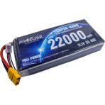 11,1V 3s 22000MAH 40C Lipo Batarya - Mavi