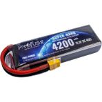 11,1V 3s 4200MAH 40C Lipo Batarya - Mavi