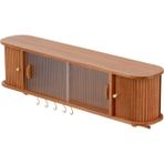 1/12 Bebek Evi Modeli Mobilya Ahşap Soyunma Tv Dolabı Duvar Askılı Dolap 1/10 OB11 Bjd Lol Blythe Doll Minyatürleri (Yurt Dışından) - Renkli