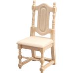 1/12 Diy Ölçekli Dollhouse Minyatür Sandalye Mini Bebek Mobilya Dekorasyon Oyuncakları