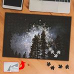 113262 Havai Fişekli Gökyüzü Ağaç 240 Parça Puzzle Yapboz Tablo