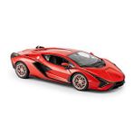 1:14 Lamborghini Sian Fkp 37 Isikli Uzaktan Kumandali Araba 36 Cm. - Kirmizi