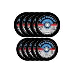 115 X 3 X 22.23 Metal Kesme Taşı Düz 10'lu