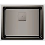 115000024-TEKA Flexlinea RS15 50.40 Titanium Çelik Eviye - Parlak Krom