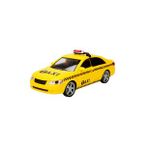 1:16 Sesli ve Işıklı Araba – Sürtmeli Oyuncak Polis Taksi 24 cm (Çok Renkli)